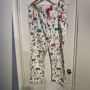 Relativity 3x flannel pajama pants NWT